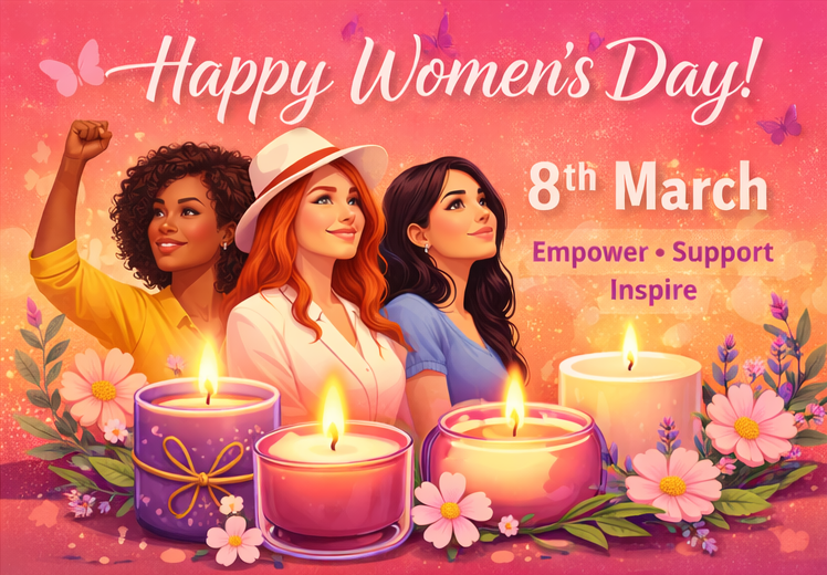 Her Strength · Her Choice · Her Life — HuaMing Candle Celebrates International Women’s Day