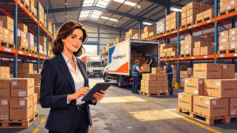Huaming candles helped a British wholesaler reduce the delivery cycle to 28 days, saving £48,000. Huaming candles helped a British wholesaler reduce the delivery cycle to 28 days, saving £48,000.