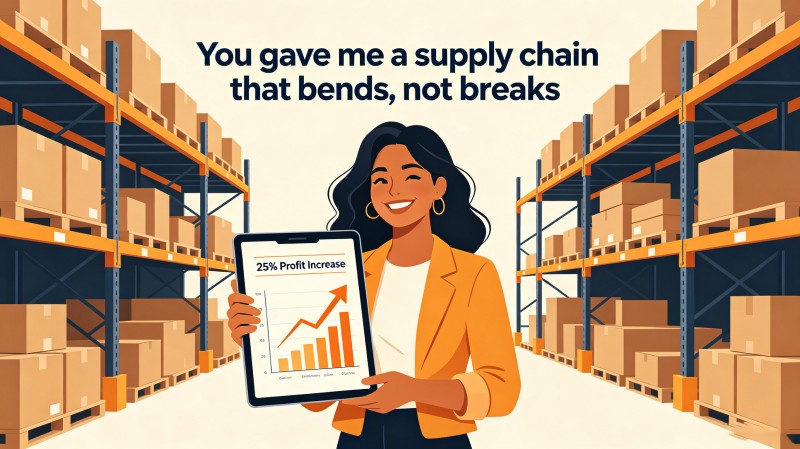 Huaming candles helped a British wholesaler reduce the delivery cycle to 28 days, saving £48,000. Huaming candles helped a British wholesaler reduce the delivery cycle to 28 days, saving £48,000.