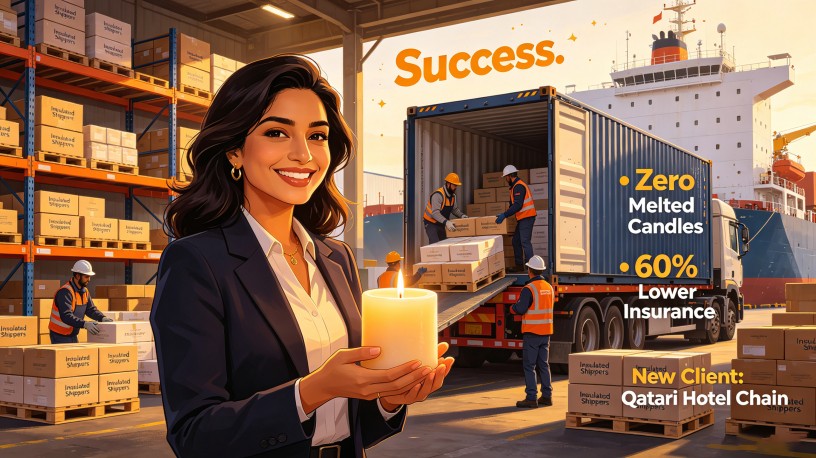 Hua Ming Candle Heat‑Resistant Packaging Ends Candle Melting Crisis for Saudi Maker at 50°C Hua Ming Candle Heat‑Resistant Packaging Ends Candle Melting Crisis for Saudi Maker at 50°C