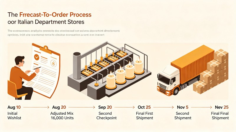 Huaming’s Forecast‑to‑Order Model Helps Italian Department Store Cut Unsold Stock from 38% to 8% Huaming’s Forecast‑to‑Order Model Helps Italian Department Store Cut Unsold Stock from 38% to 8%