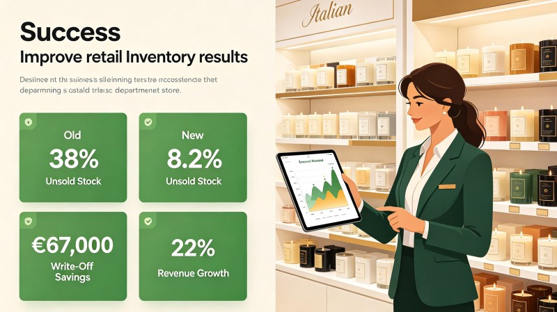 Huaming’s Forecast‑to‑Order Model Helps Italian Department Store Cut Unsold Stock from 38% to 8% Huaming’s Forecast‑to‑Order Model Helps Italian Department Store Cut Unsold Stock from 38% to 8%
