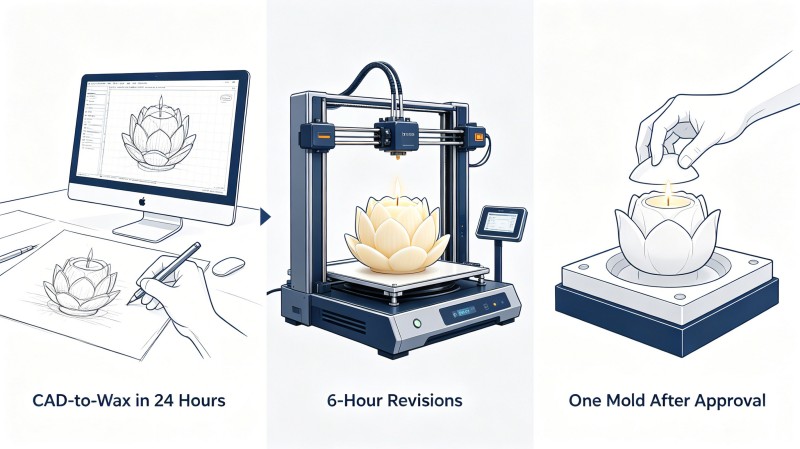 Huaming’s 3D‑Printed Prototypes Help Korean Wedding Gifter Reduce Sample Rounds from 4 to 1 Huaming’s 3D‑Printed Prototypes Help Korean Wedding Gifter Reduce Sample Rounds from 4 to 1