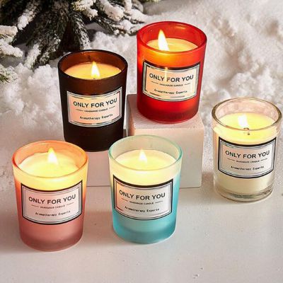 Color Glass Scented Candle 150g