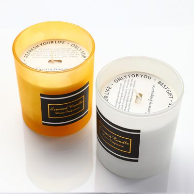 Color Glass Scented Candle 200g