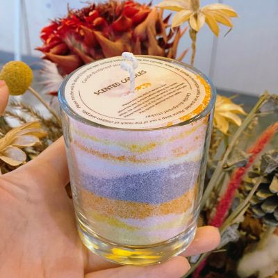 DIY Sand Wax Scented Candle 180g