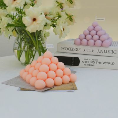 Pyramid Bubble Art Scented Candle 180g