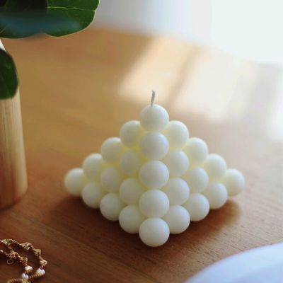 Pyramid Bubble Art Scented Candle 180g