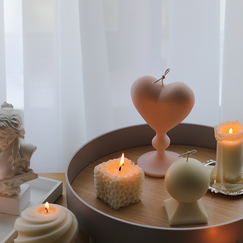 Geometric Art Scented Candle