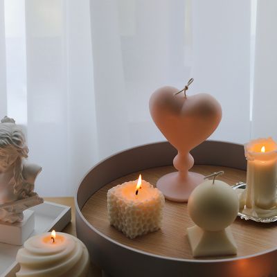 Geometric Art Scented Candle