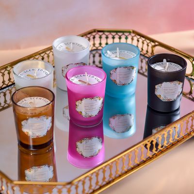 Small Glass Scented Candle Set 70g