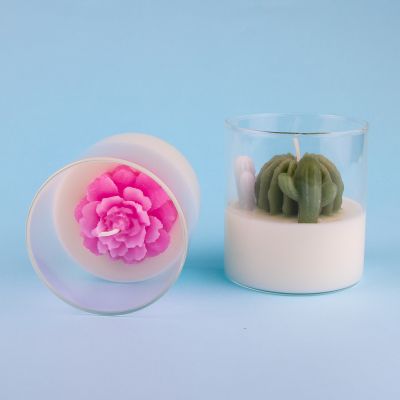 Cactus Glass Scented Candle 100g