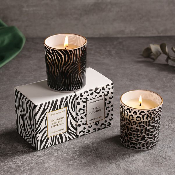 Leopard Scented Candle Set 200g
