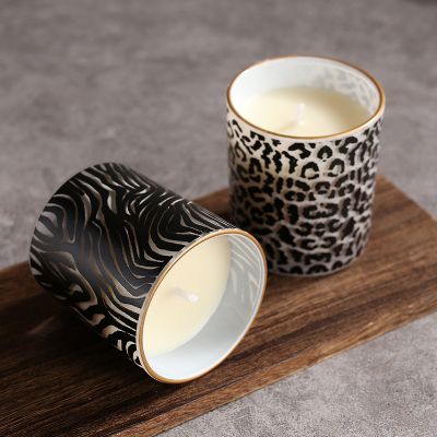 Leopard Scented Candle Set 200g