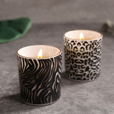 Leopard Scented Candle Set 200g