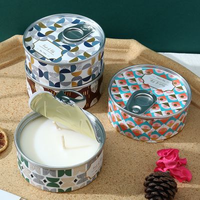 Sticker Tin Can Scented Candle 120g
