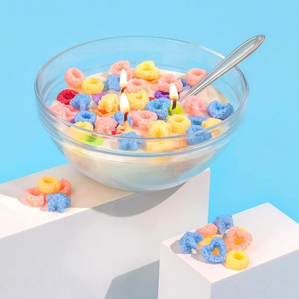 Creative Cereal Bowl Scented Candle 300g