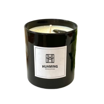 Black Glass Scented Candle 200g
