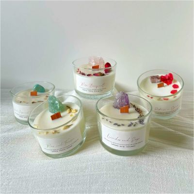 Healing Crystal Scented Candles  200g