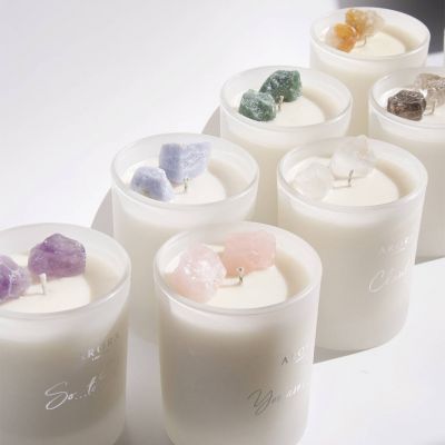 Healing Crystal Scented Candles  200g