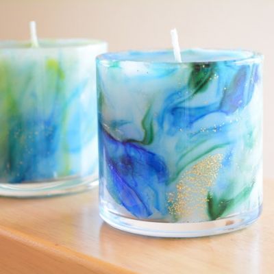 Watercolor Rendering Scented Candle 200g