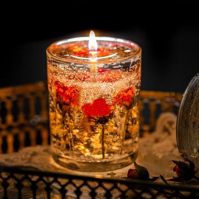 Rose Jelly Scented Candles 200g