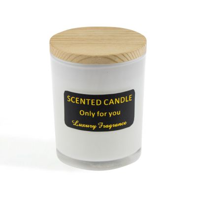 Colorful Glass Scented Candle With Lid  120g