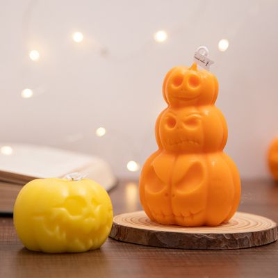 Halloween Pumpkin Candles 120g