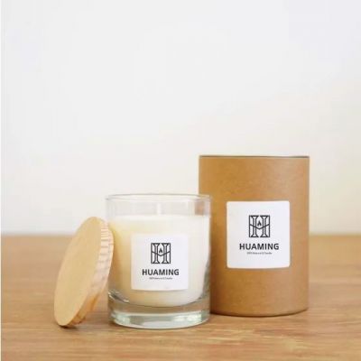 Scented Candle with Cork Lids 200g