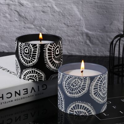 Plaster Cup Scented Candles 200g