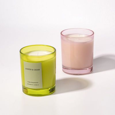 Color Glass Aroma  Candle 230g