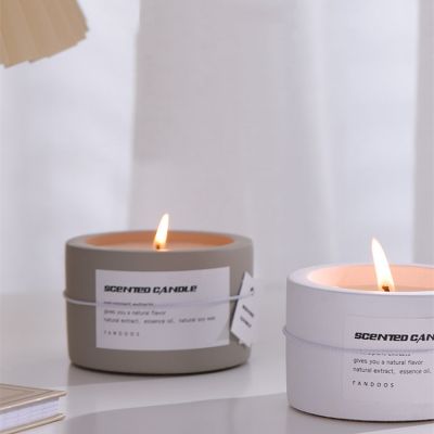 Cement Cup Scented Candle 85g