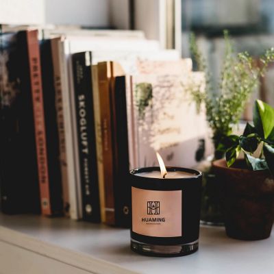 Black Luxury Aroma Candle 200g