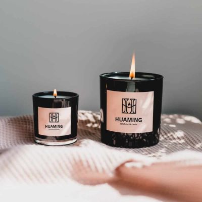 Black Luxury Aroma Candle 200g