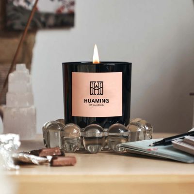 Black Luxury Aroma Candle 200g