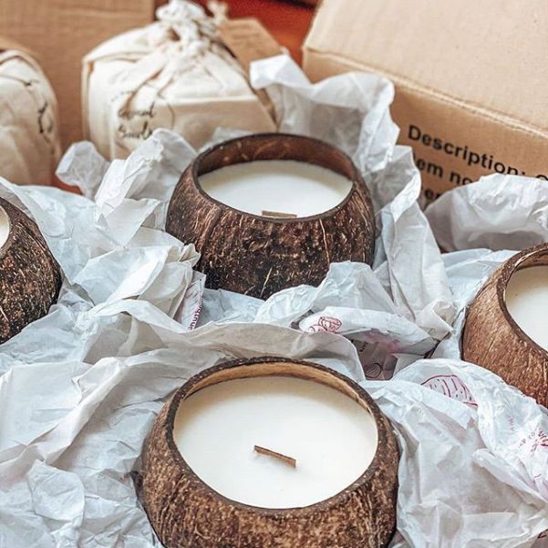 Coconut Scented Candles 350g