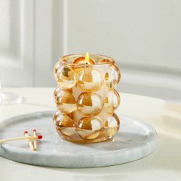 Bubble Glass Scenyed Candle 180g
