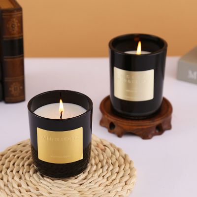 Black Luxury Scented Candle 200g