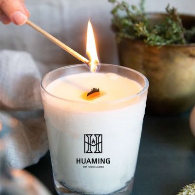 Scented Candle with Wood Wick 200g