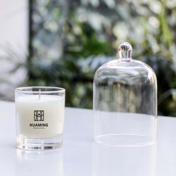 Glass Scented Candle With Lid 200g