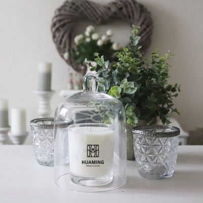 Glass Scented Candle With Lid 200g