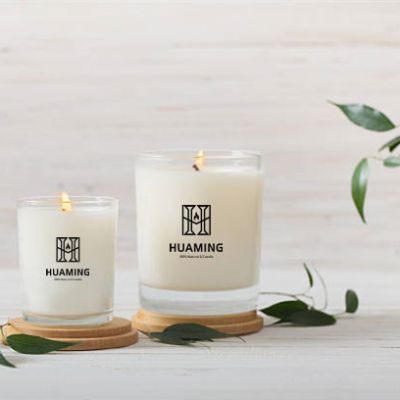 Glass Aroma Candle 180g