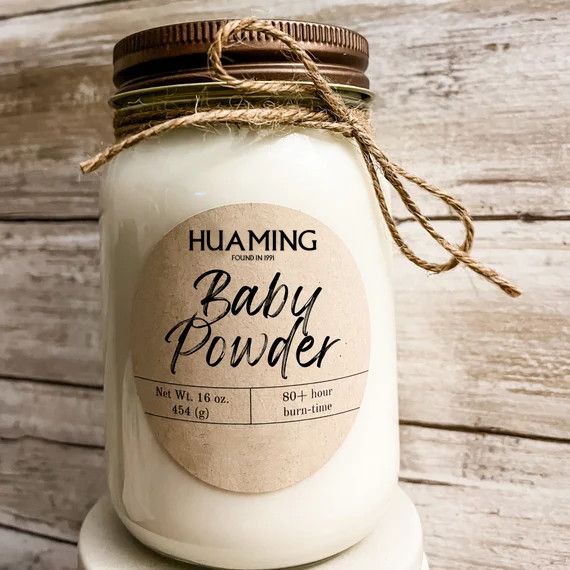 Baby Powder Scented Candle 200g