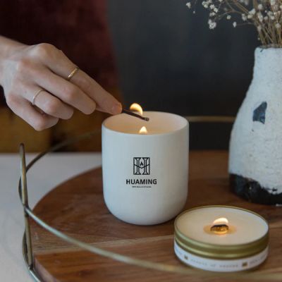 Ceramic Scented Candles with Lid 200g