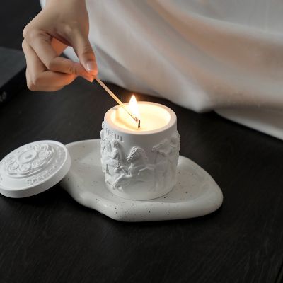 Sculpture Gypsum Scented Candle 150g