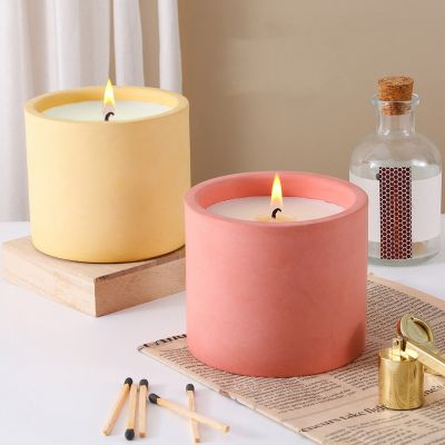 Cement Pot Scented Candle 200g