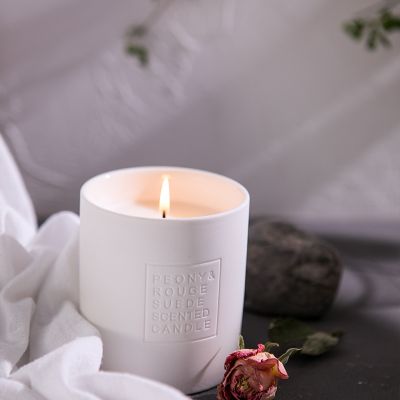Ceramic Scented Candle with Lid 180g