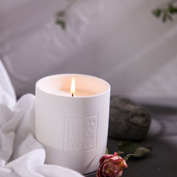 Ceramic Scented Candle with Lid 180g