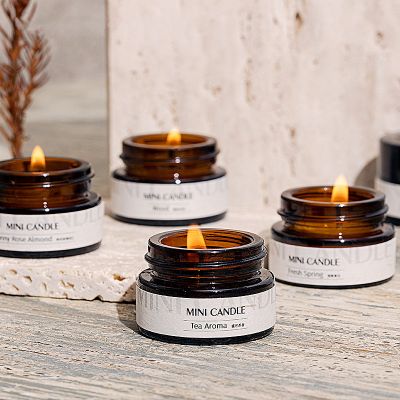 Mini Amber Aroma Candle 5g