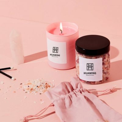 Pink Scented Candle 200g